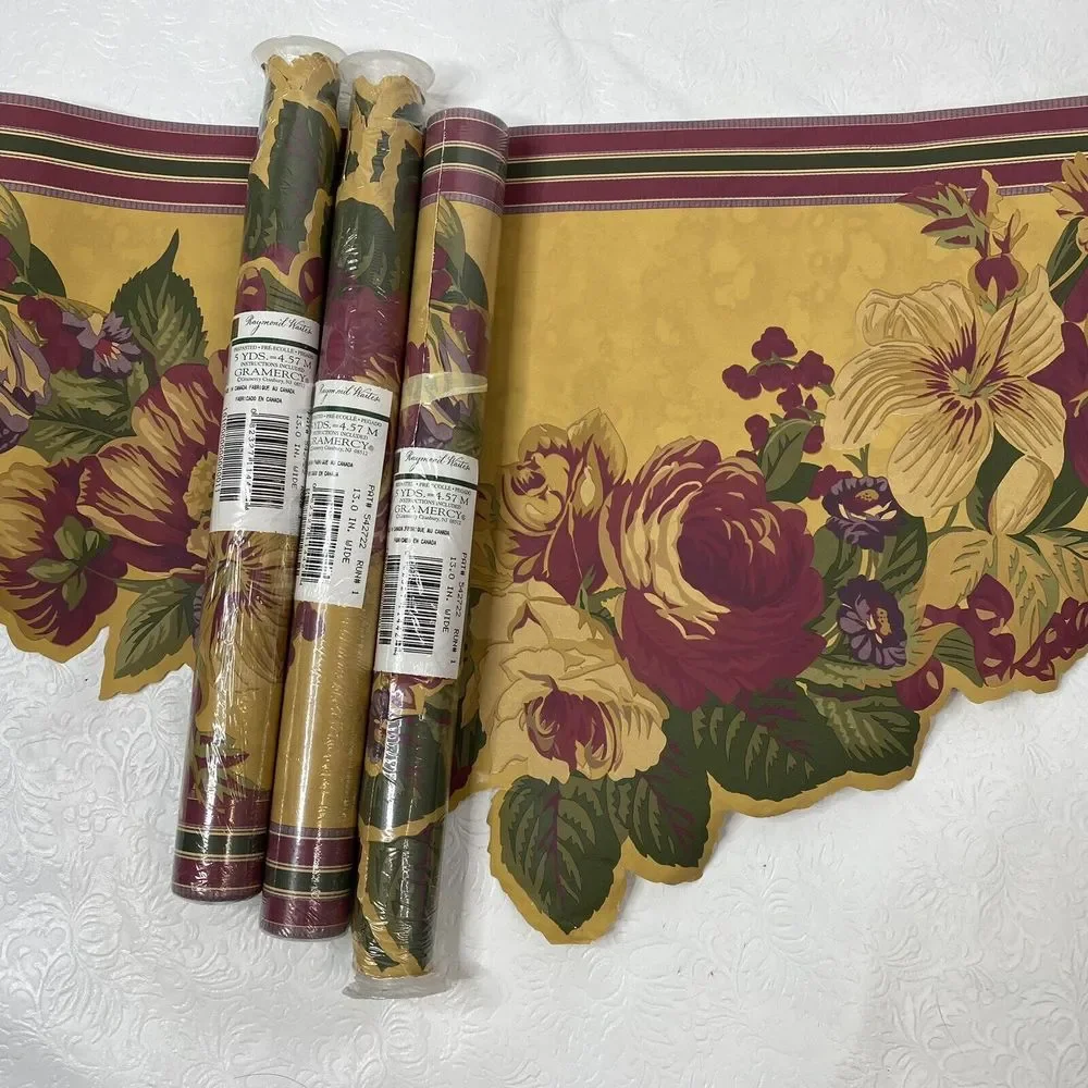 3 Rolls Raymond Waites Gramercy Wallpaper Border